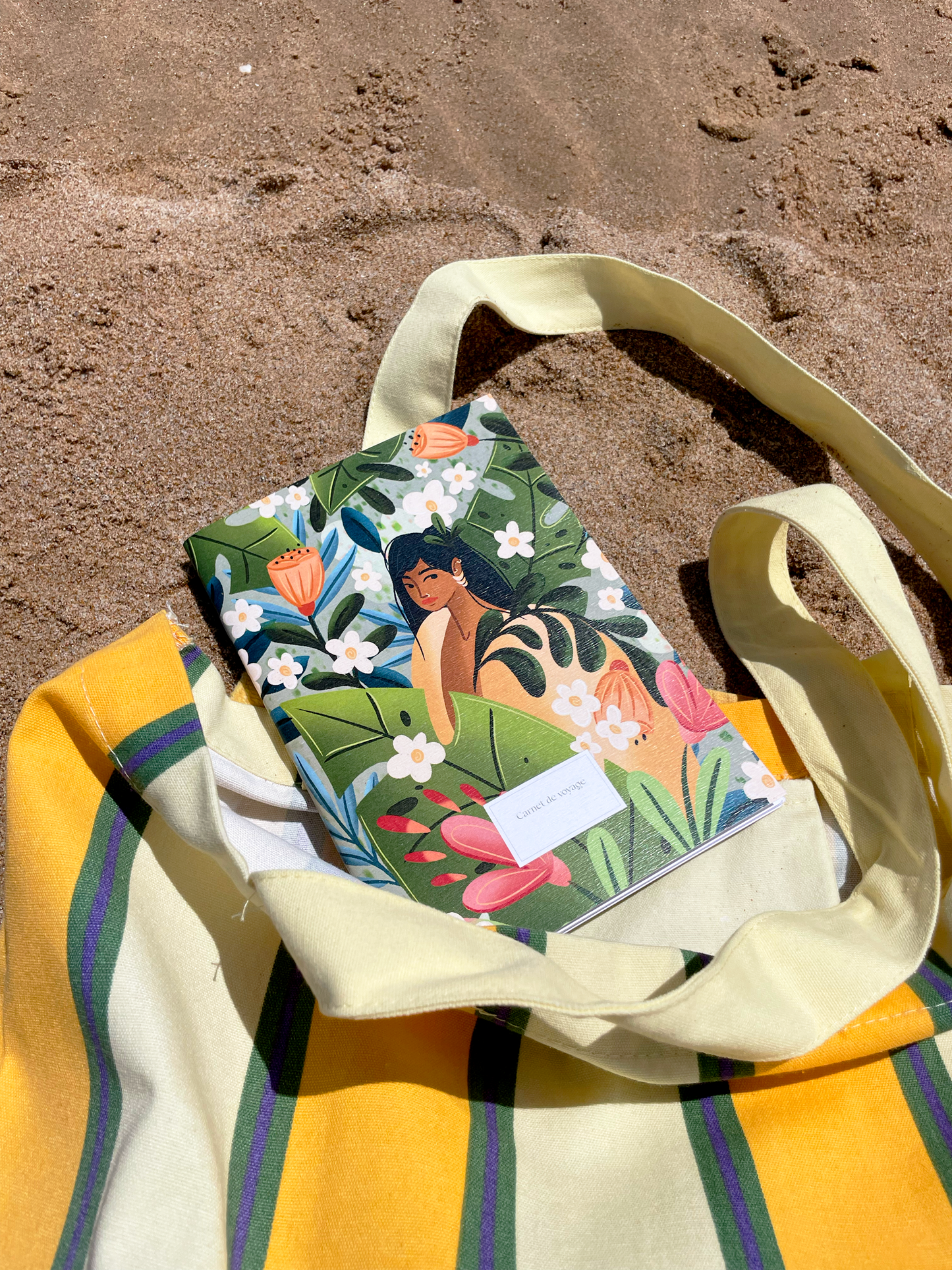 Carnet de voyage - A5 - 60 pages - Tropical 1