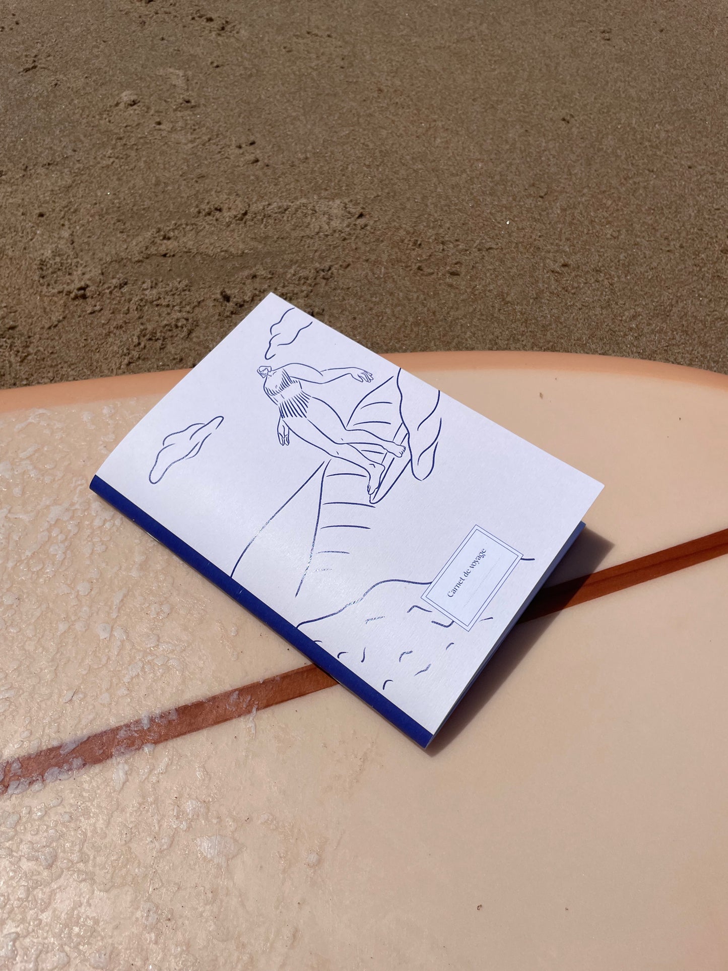 Carnet de voyage - A5 - 60 pages - Surf day