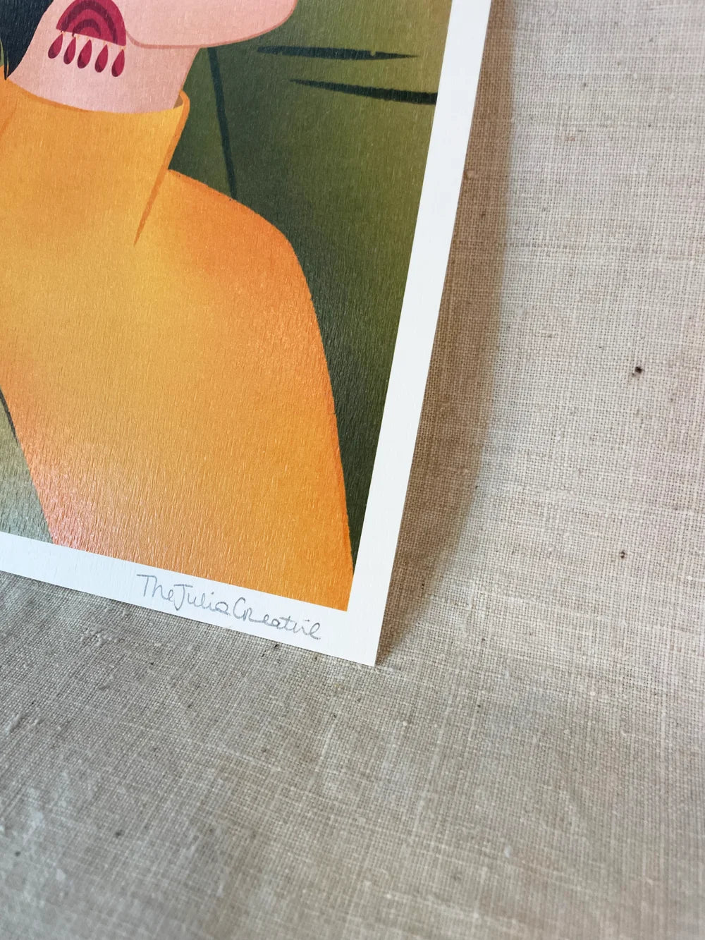Love - Illustration poster - Biarritz