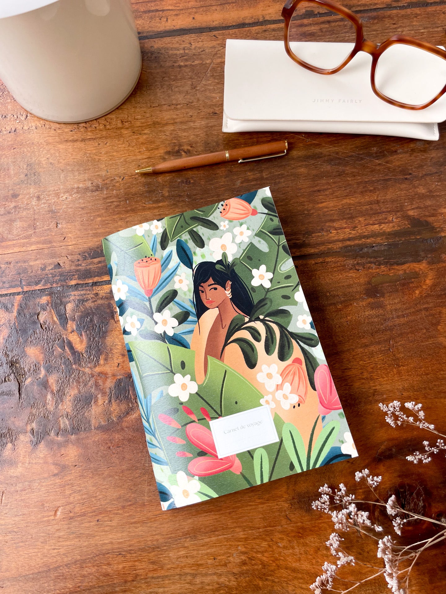 Carnet de voyage - A5 - 60 pages - Tropical 1
