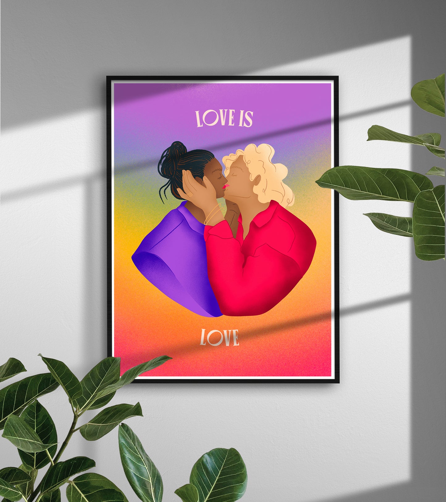 Love is Love - A3 poster - fine paper