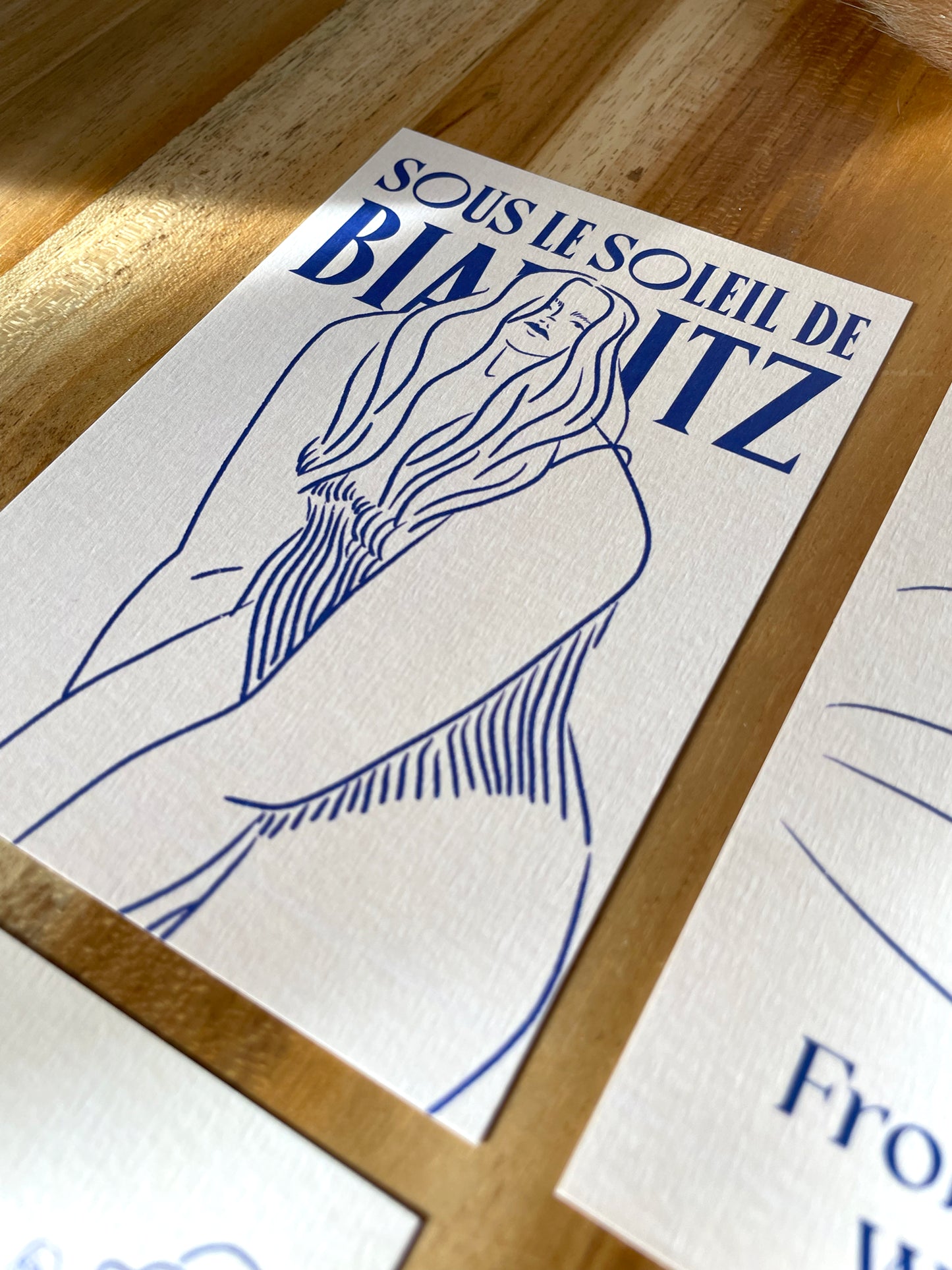 Pack de 4 cartes postales - Surf