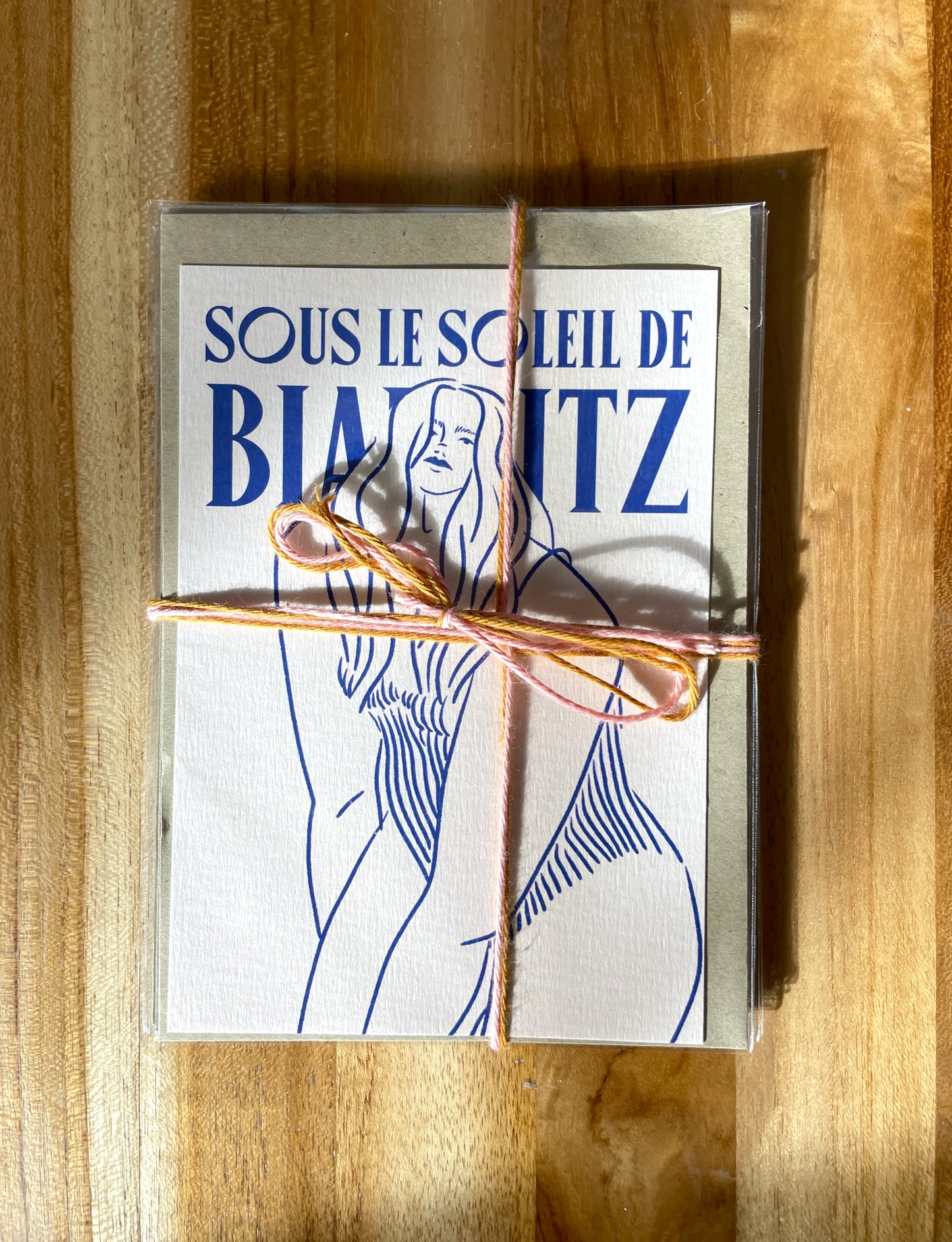 Pack de 4 cartes postales - Surf