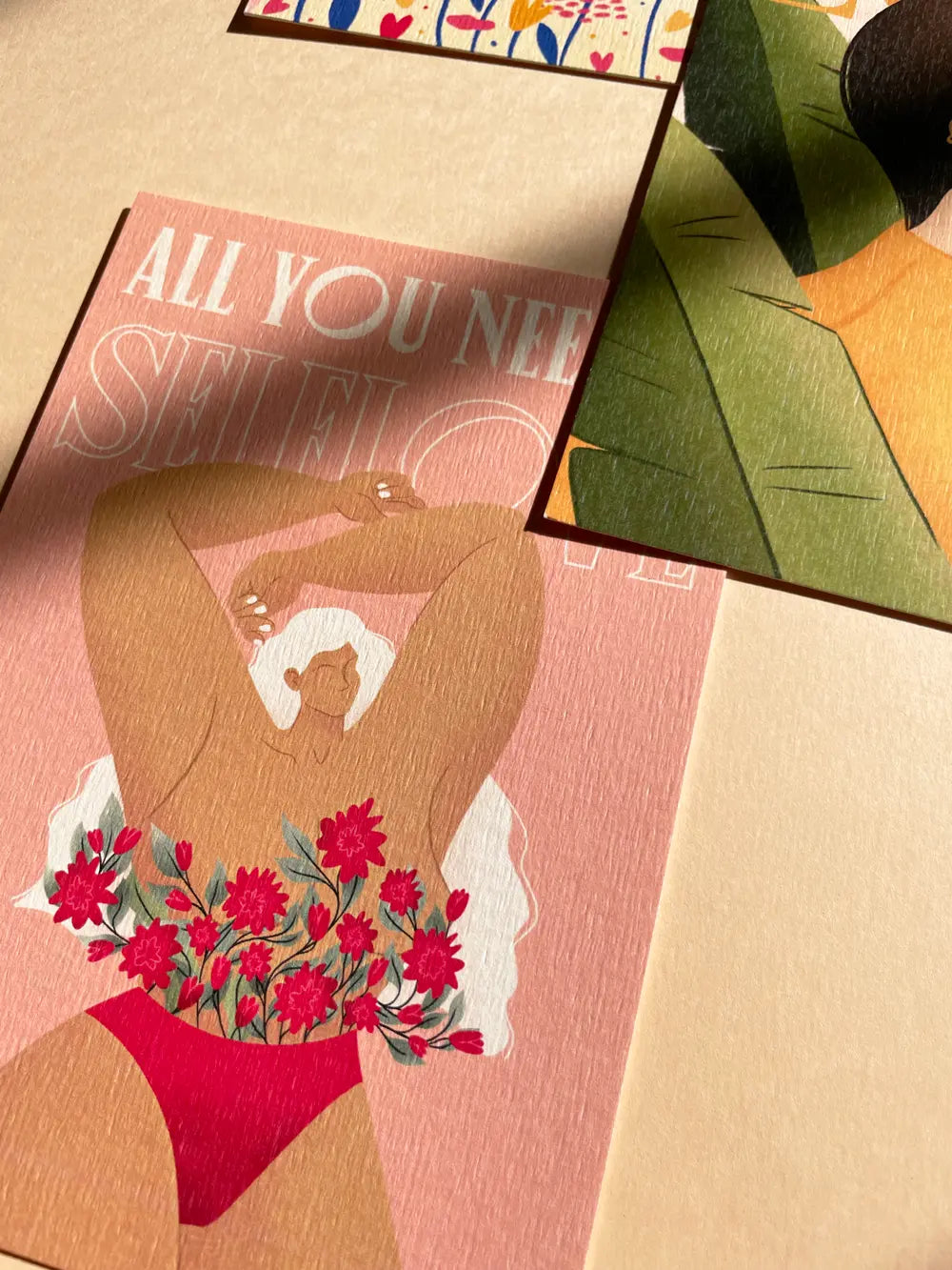 Pack LOVE - 5 cartes postales