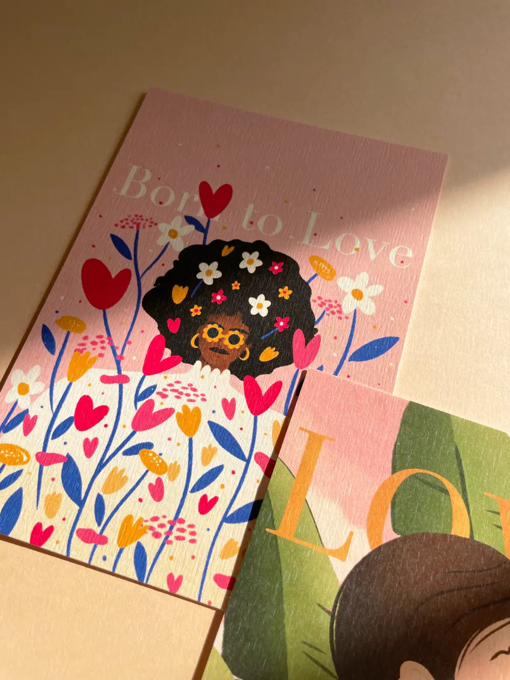 Pack LOVE - 5 cartes postales