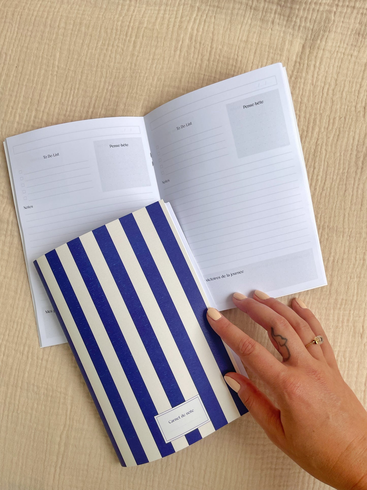 Carnet ToDoList - A5 - 60 pages - Bleu