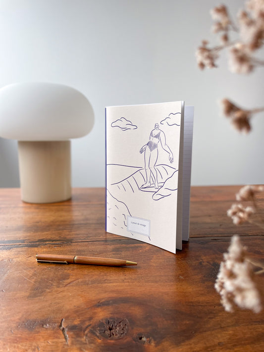 Carnet de voyage - A5 - 60 pages - Surf day