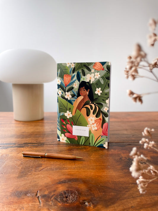 Carnet de voyage - A5 - 60 pages - Tropical 1