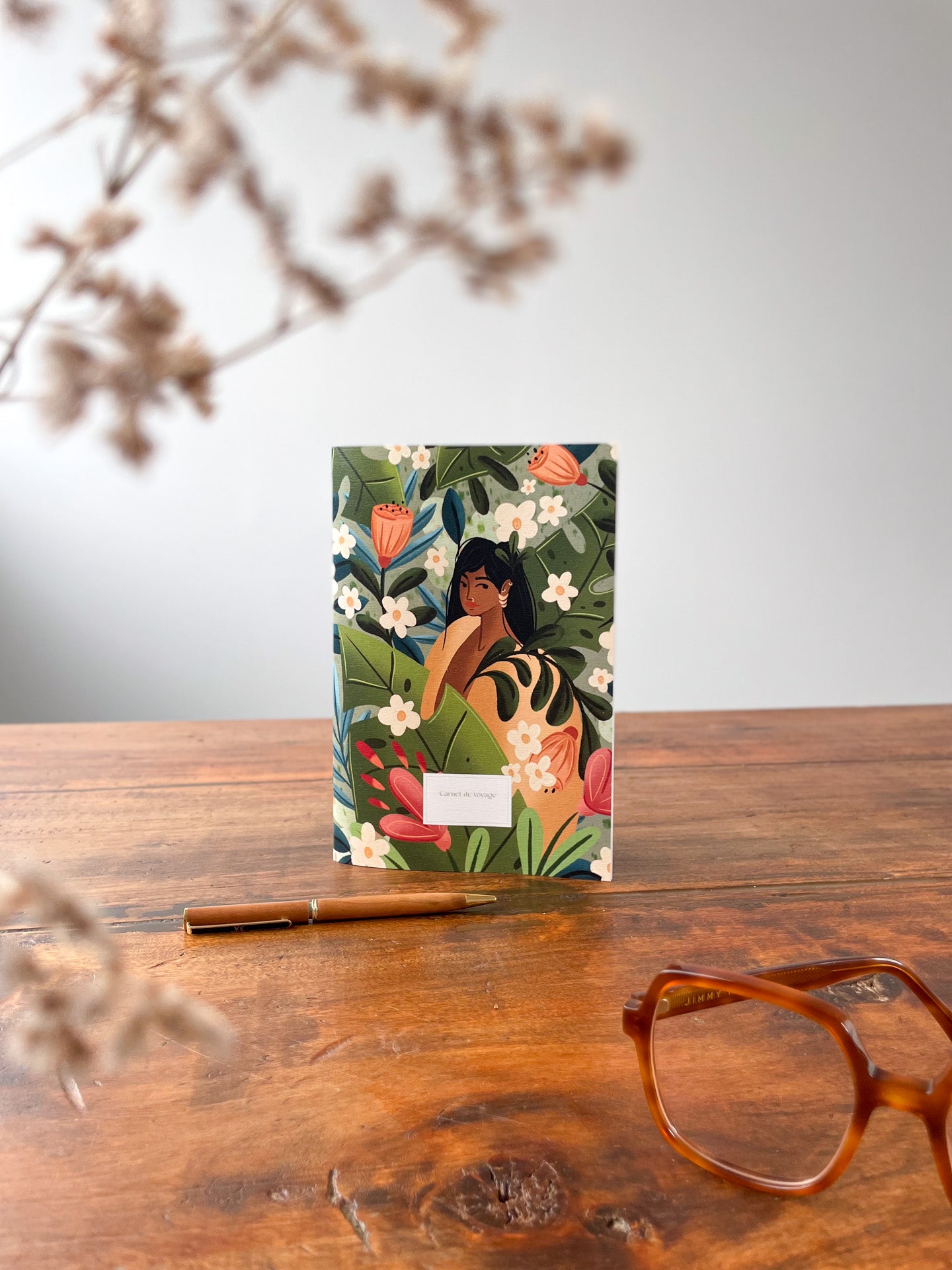 Carnet de voyage - A5 - 60 pages - Tropical 1