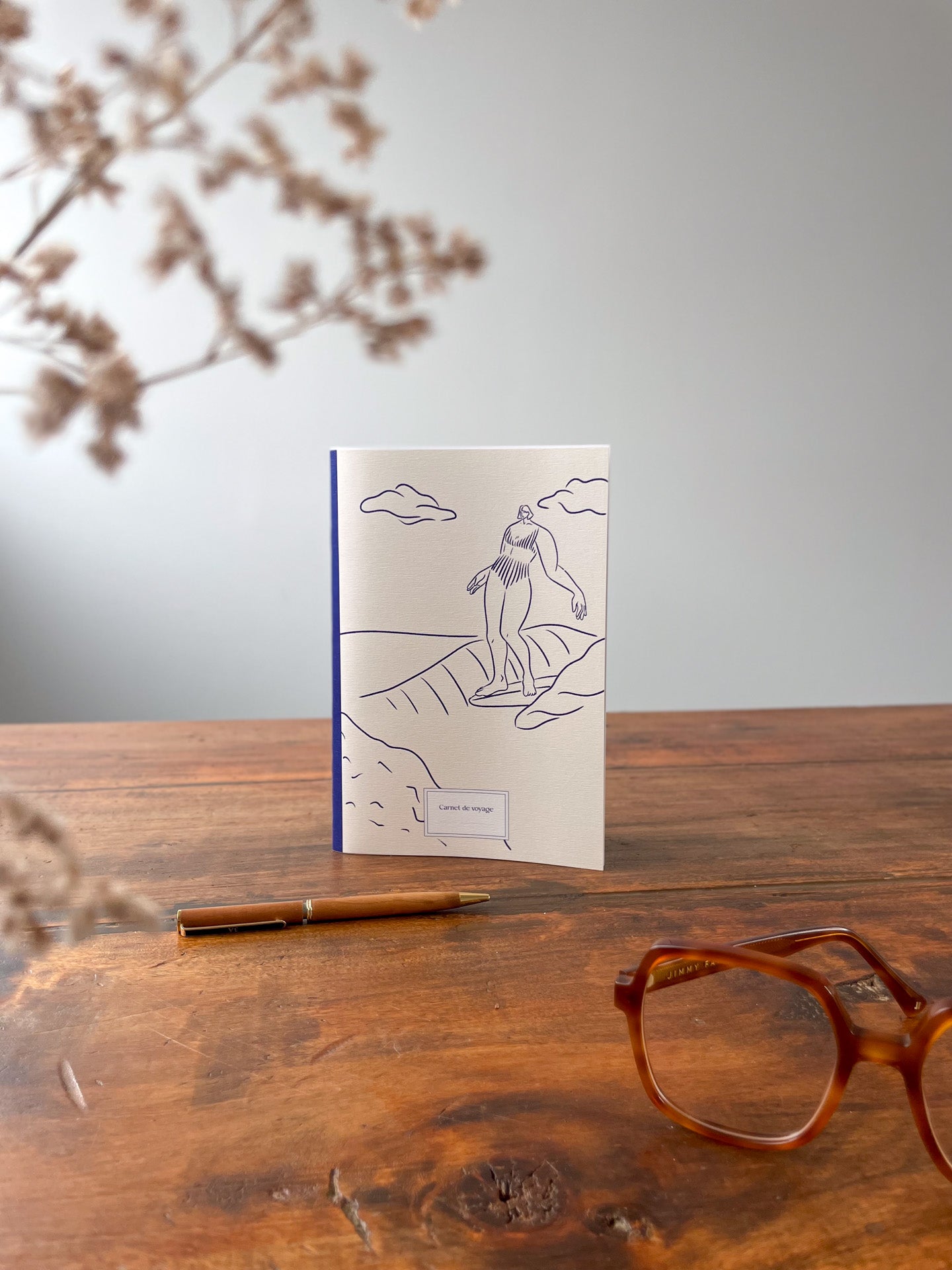 Carnet de voyage - A5 - 60 pages - Surf day