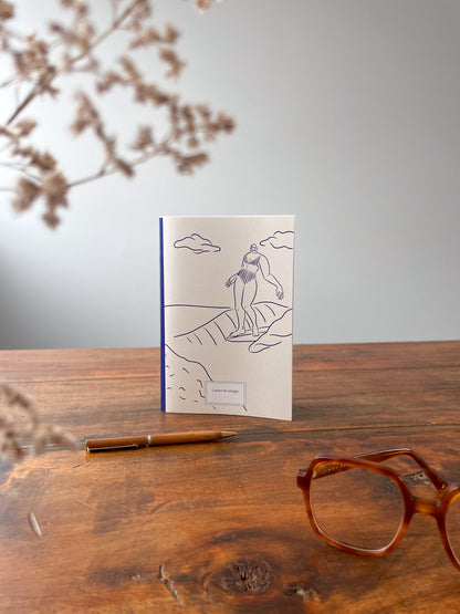 Carnet de voyage - A5 - 60 pages - Surf day