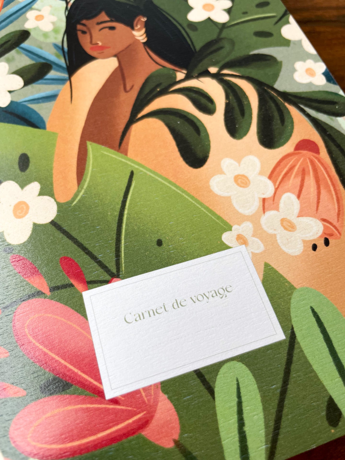 Carnet de voyage - A5 - 60 pages - Tropical 1